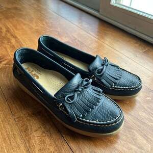 SAS Kiltie Moccasin Slip On Women's size 8 S